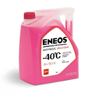 Лот: 21589496. Фото: 1. Антифриз розовый ENEOS Ultra Cool... Масла, жидкости