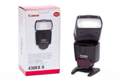 Лот: 10927375. Фото: 1. Canon 430EX II снижение цены. Вспышки, осветители, рассеиватели
