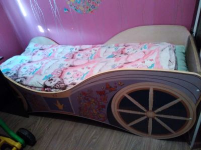 Лот: 12672742. Фото: 1. Кровать Для Девочки. Детские кровати и кроватки