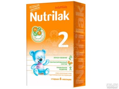 Лот: 9402264. Фото: 1. Сухая смесь молочная Nutrilak... Детское питание