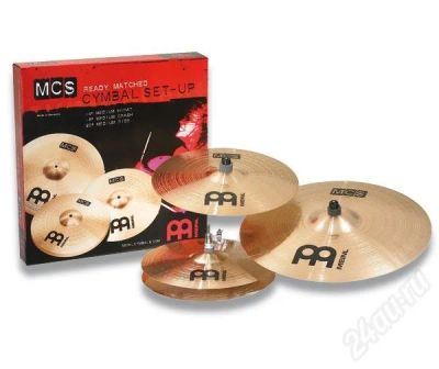 Лот: 721878. Фото: 1. Набор тарелок Meinl MCS + Чехол. Ударные