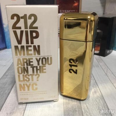 Лот: 15897918. Фото: 1. Carolina Herrera 212 VIP men... Мужская парфюмерия