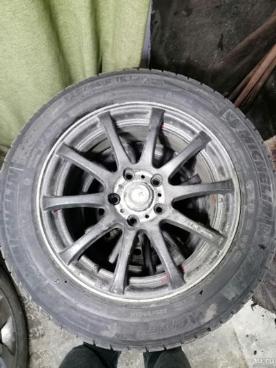 Лот: 18006947. Фото: 1. Диски - Шины Michelin 225/55R16... Шины на дисках