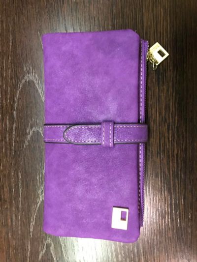 Лот: 9794956. Фото: 1. Новый кошелёк женский Цвет: Фиолетовый... Бумажники, кошельки, портмоне