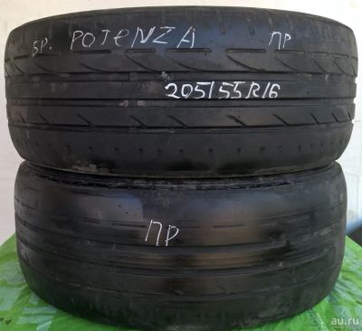 Лот: 13864792. Фото: 1. Шины 205/55 R16 205/55/16 Bridgestone... Шины