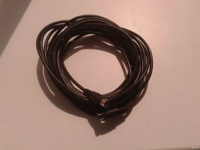 Лот: 17825608. Фото: 1. Кабель MIDI 7 pin 7,5 метров. Аксессуары