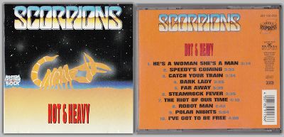 Лот: 7990592. Фото: 1. Scorpions – Hot & Heavy лиц. Аудиозаписи