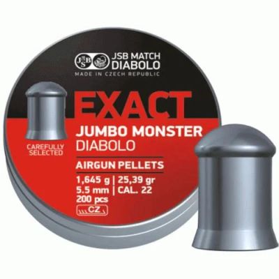 Лот: 3454875. Фото: 1. Пули JSB Diabolo Exact Jumbo Monster... Аксессуары, запчасти