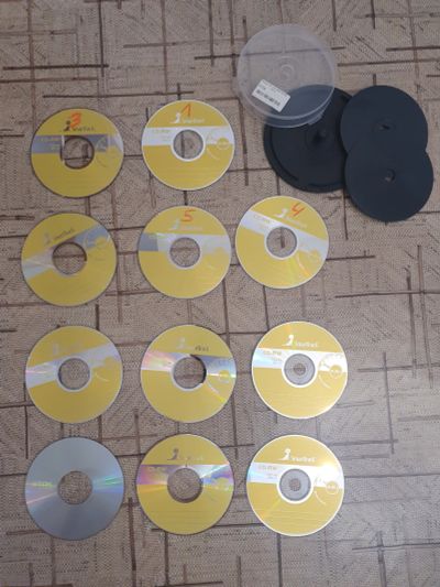Лот: 20535523. Фото: 1. Оптические диски CD-RW, DVD-RW... CD, DVD, BluRay