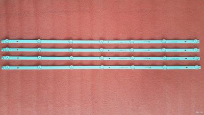 Лот: 15298886. Фото: 1. 193 LED String 4 шт, RF-BS400012SE30-0701... Запчасти для телевизоров, видеотехники, аудиотехники