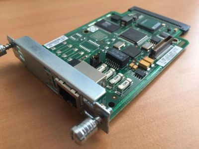 Лот: 5508491. Фото: 1. Плата потока Е1 Cisco VWIC2-1MFT-T1. Сетевые карты