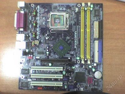 Лот: 2147123. Фото: 1. Мат плата Foxconn 865G неисправна. Материнские платы