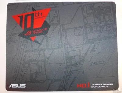 Лот: 10181961. Фото: 1. Коврик ASUS ROG Anniversary 10th... Коврики