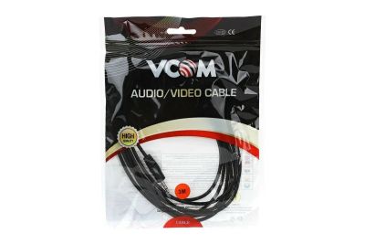 Лот: 24387364. Фото: 1. Кабель AUX аудио VCOM 3,5 шт/шт... Дата-кабели, переходники