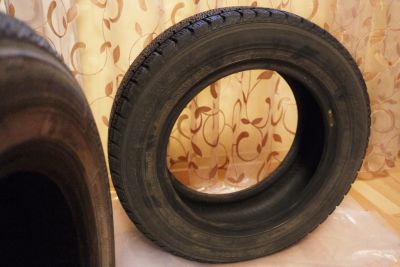 Лот: 12648868. Фото: 1. Комплект шин Goodyear Ice Navi... Шины