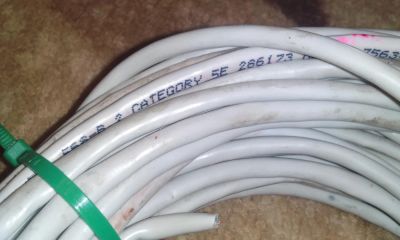 Лот: 11185608. Фото: 1. кабель для интернета витая пара... Сетевые кабели