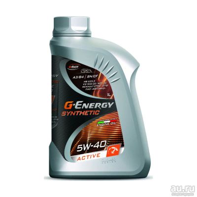 Лот: 15204471. Фото: 1. G-ENERGY Synthetic Active 5W40... Масла, жидкости