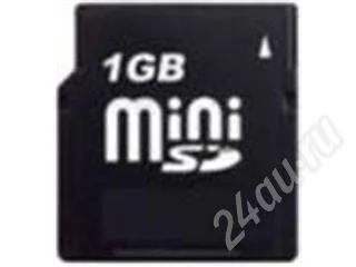 Лот: 586479. Фото: 1. Карта памяти MiniSD 1Gb Transcend. Карты памяти