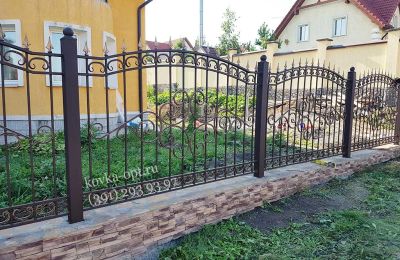 Лот: 7553740. Фото: 1. Металлические заборные секции... Ворота, заборы, шлагбаумы