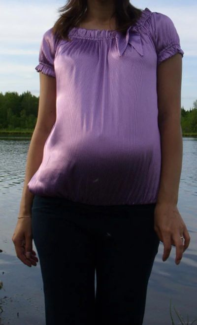 Лот: 5252808. Фото: 1. Блузка для беременных 42-44 размера. Кофты, туники