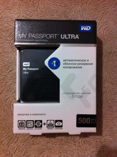 Лот: 3963128. Фото: 1. Портативный накопитель на 500... USB-флеш карты
