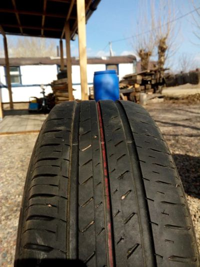 Лот: 9611056. Фото: 1. Bridgestone 175/70 R13+штамповки... Шины на дисках