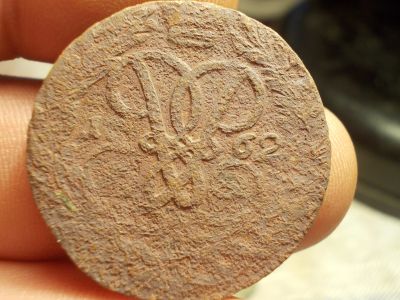 Лот: 15930030. Фото: 1. Очень редкие 2 копейки 1762 года... Россия до 1917 года