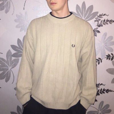 Лот: 7637863. Фото: 1. Свитер Fred Perry. Оригинал. Свитеры, толстовки, худи