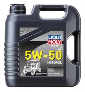 Лот: 20068506. Фото: 1. LIQUI MOLY ATV 4T Motoroil 5w50... Масла, жидкости