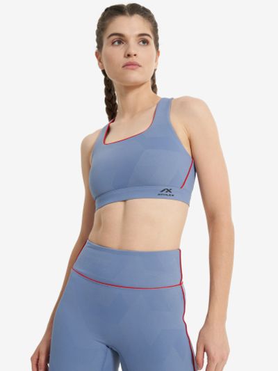 Лот: 24789116. Фото: 1. Топ бра спортивный Athlex, Синий. Другое (спортивная одежда)