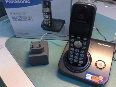 Лот: 1148450. Фото: 1. Радиотелефон Panasonic KX-TG7205RU. DECT и радиотелефоны