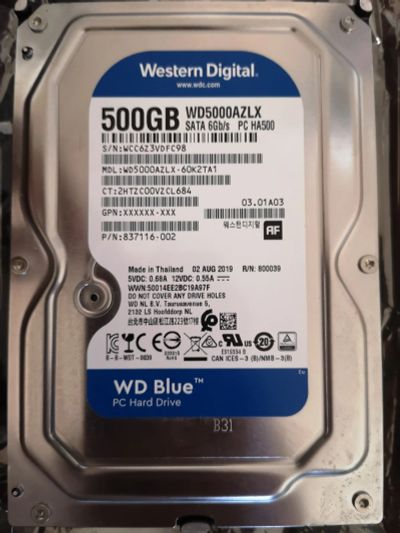 Лот: 19145724. Фото: 1. Жесткий диск (HDD) Western Digital... Жёсткие диски (HDD)