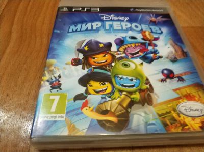 Лот: 12196298. Фото: 1. Disney Мир Героев PS3 / Лицензионный... Игры для консолей