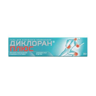 Лот: 23716117. Фото: 1. Диклоран Плюс гель 30г. Лекарства