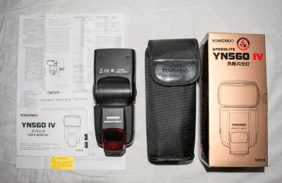 Лот: 19940769. Фото: 1. вспышка новая Yongnuo Speedlite... Вспышки, осветители, рассеиватели