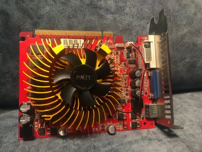 Лот: 17835750. Фото: 1. Видеокарта Palit Radeon HD 4650... Видеокарты