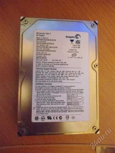 Лот: 1530523. Фото: 1. Жесткий диск Barracuda 7200.7... Жёсткие диски (HDD)