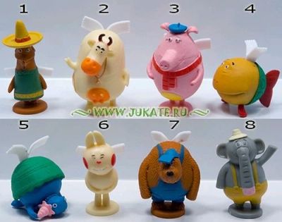 Лот: 13723981. Фото: 1. Летающие звери номер 2 и 6. Игрушки
