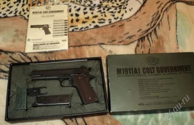 Лот: 1484573. Фото: 1. Colt 1911A1 government Tokyo marui. Пейнтбол, страйкбол