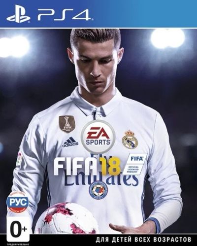Лот: 10408466. Фото: 1. FIFA 18!!! Диск на Sony Playstation... Игры для консолей