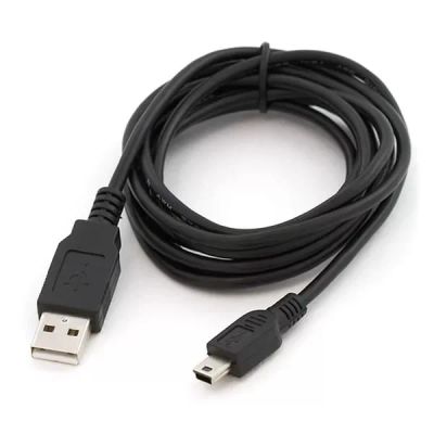Лот: 9193606. Фото: 1. Кабель OTG USB (f)-miniUSB черный... Шлейфы, кабели, переходники