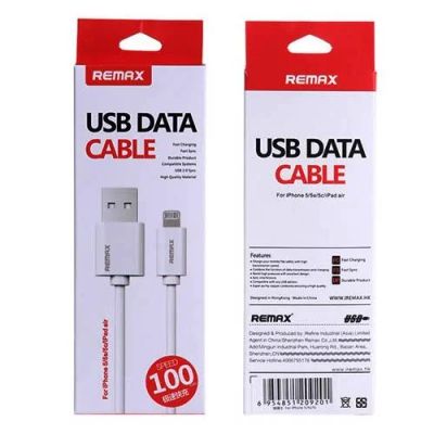 Лот: 10024326. Фото: 1. USB кабель Remax для зарядки iPhone... Дата-кабели, переходники