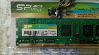 Лот: 5031611. Фото: 1. Память DDR3 4096MB PC10600 1333MHz... Оперативная память