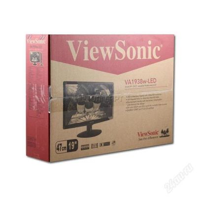 Лот: 2033740. Фото: 1. Монитор 19" (47см) ViewSonic VA1938w-LED... ЖК-мониторы