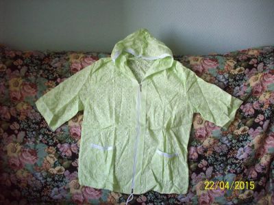 Лот: 5430194. Фото: 1. женская летняя рубушка с капюшоном. Блузы, рубашки