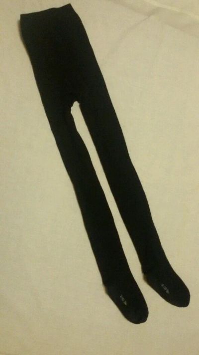 Лот: 9786351. Фото: 1. Колготки р.152 см(черные). Чулочно-носочные изделия