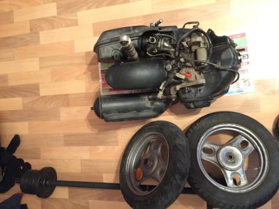 Лот: 9852275. Фото: 1. Honda Dio 34 35 дио двигатель. Запчасти