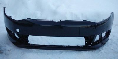Лот: 13902793. Фото: 1. Бампер передний VW POLO 2010-2015... Кузов