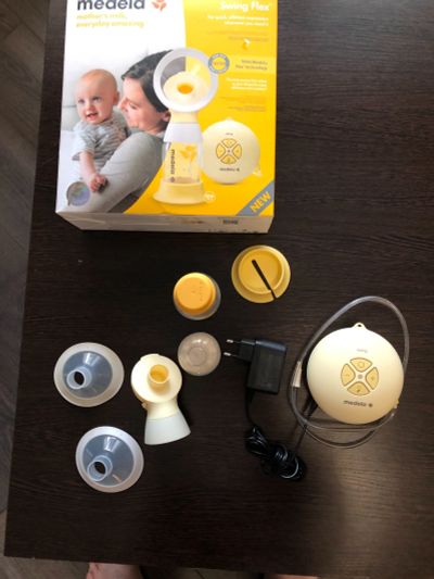 Лот: 18717956. Фото: 1. молокоотсос medela swing flex. Всё для кормления