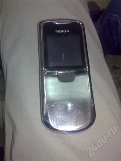 Лот: 317660. Фото: 1. Nokia 8800 silver (original) без... Кнопочные мобильные телефоны